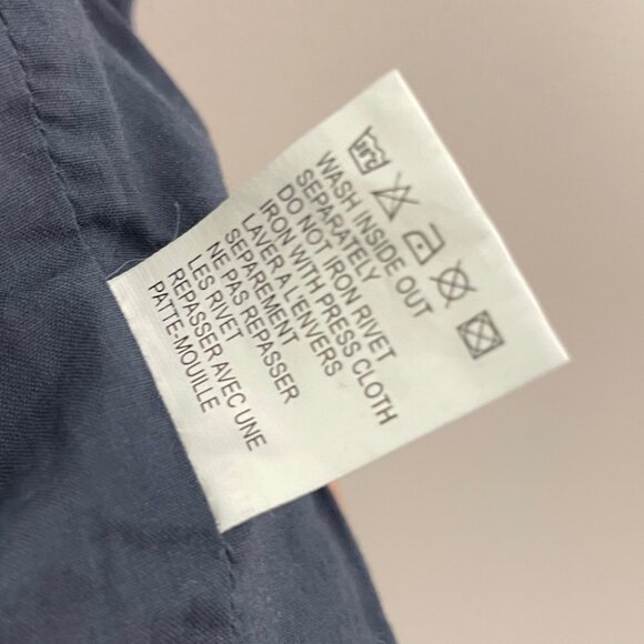 Armand Ventilo Embellished Denim Vest Studs Rivet Beads Applique Western Boho - Picture 16 of 16